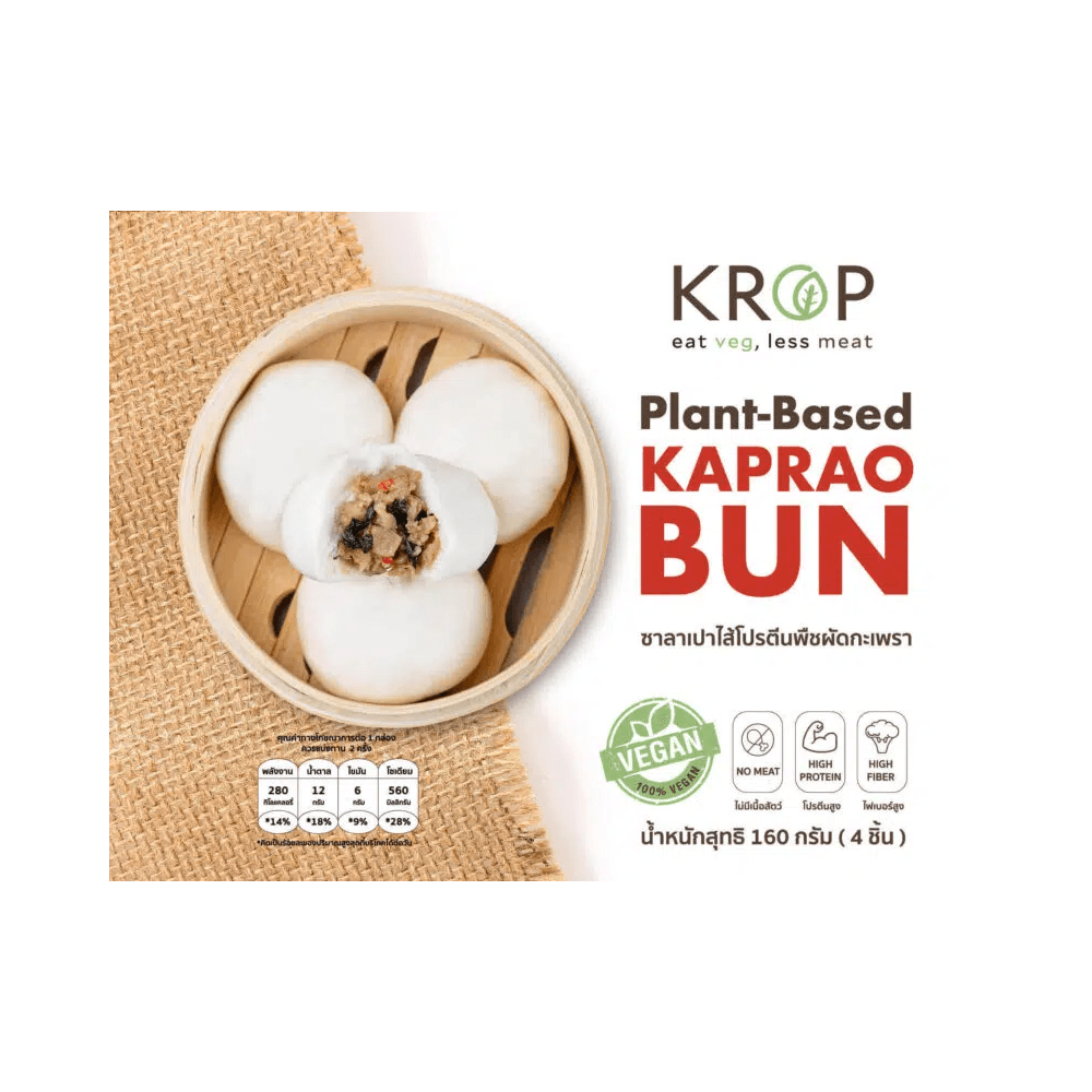 KROP Plant-based Kaprao Bun