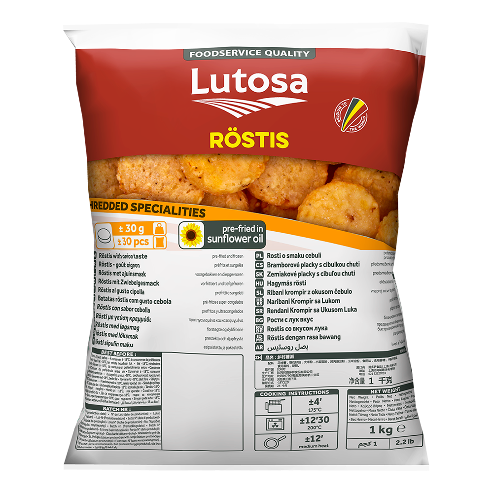 Lutosa Foodservice Rostis 1KG