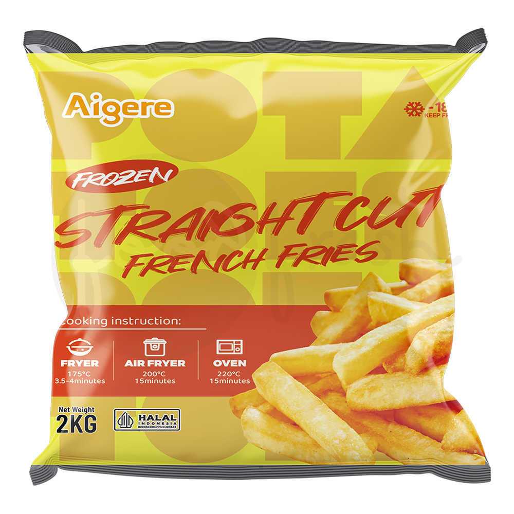 Aigere Straight Cut Fries