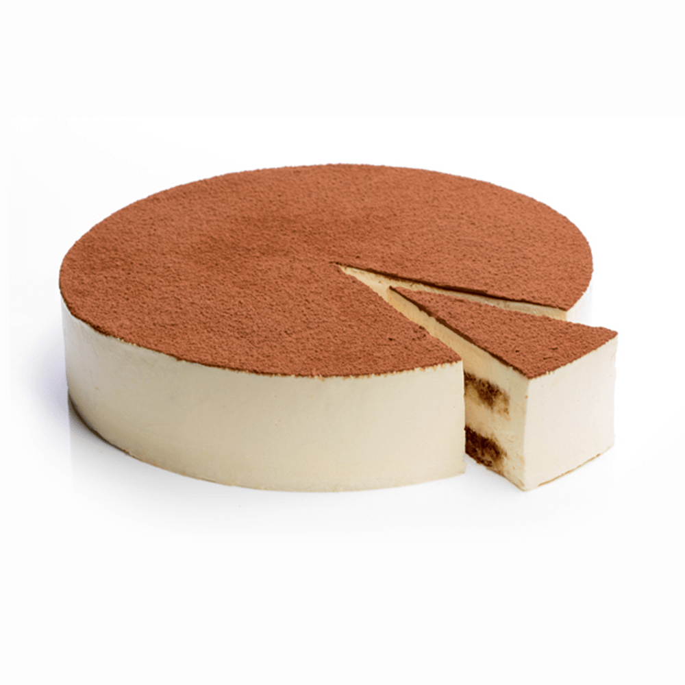 Mousse Cake Tiramisu (Cut 12 Slices & Wrap w/ Dolly)