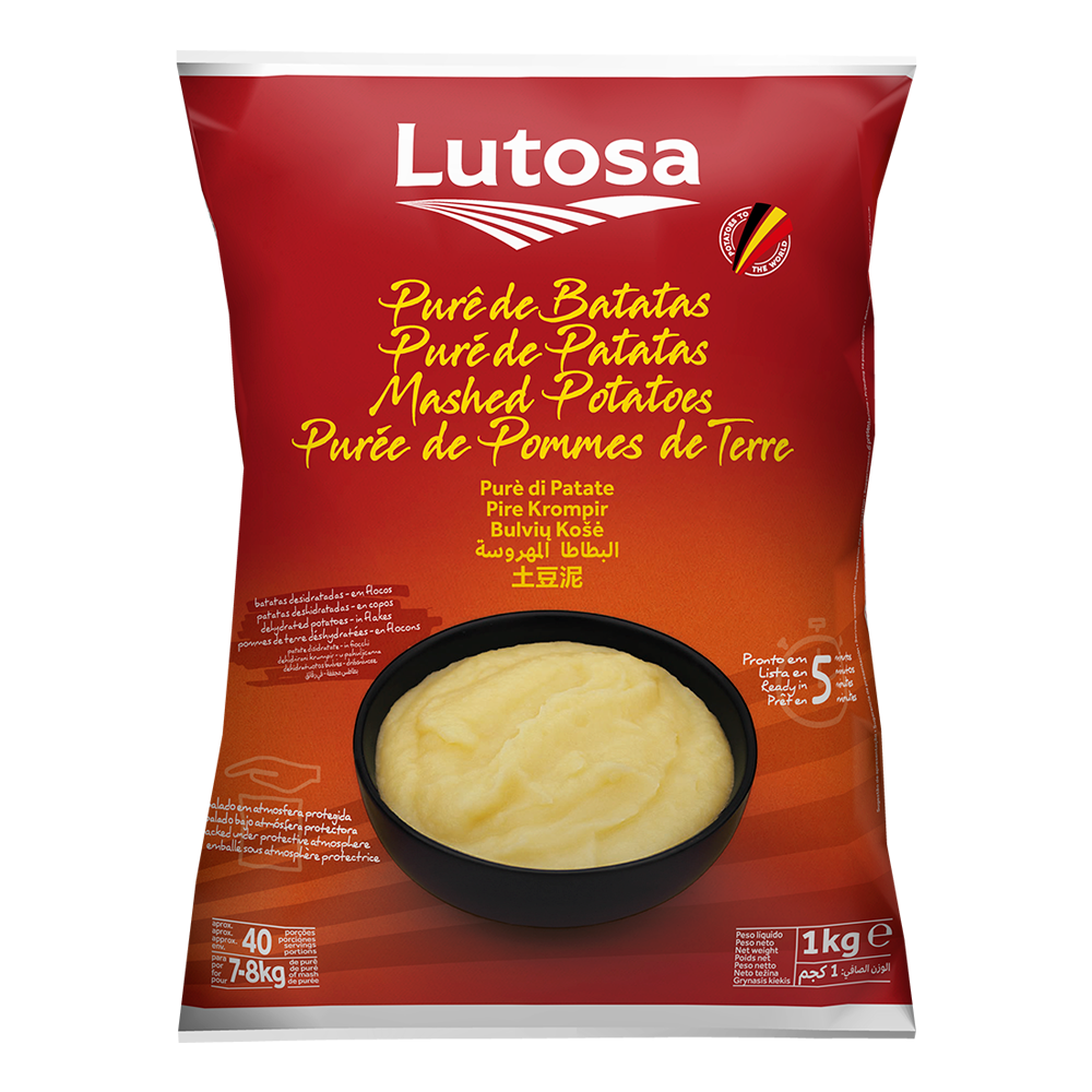 Lutosa Retail Natural Potato Flakes 1KG