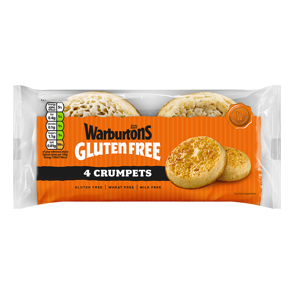 Warburtons Gluten Free Crumpets