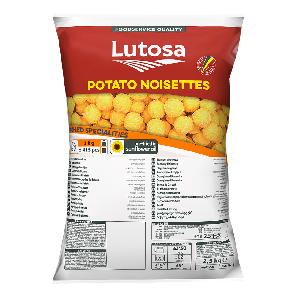 Lutosa Foodservice Potato Noisettes 2.5KG